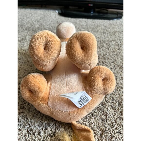 Disney Store Young Nala Plush 11" Tan Sitting Embroidered The Lion King Soft Toy - Picture 5 of 7